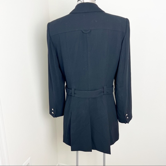 Vintage Alberto Makali Double Breasted Blazer Jacket Size 12 “Large” Wool - Picture 6 of 9